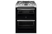 Electrolux 60cm Double Oven Gas Cooker | LKG615110X image