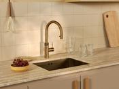 Quooker PRO3 Flex Round Patinated Brass | 3XPTN