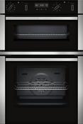 Neff N50 Built in Electric Double Oven Home Connect Stainless Steel | U2ACH7AN7B