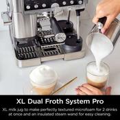 Ninja Luxe Café Pro Coffee Machine - Black &amp; Stainless Steel | ES701UK
