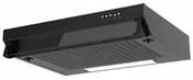 Cata 60cm Top + Back Vented Visor Cooker Hood  | UBVHRV60BK image