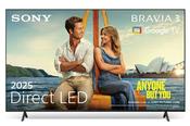 Sony 85" BRAVIA 3 Direct LED TV (2025) | K85S38BP.UKA image