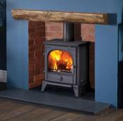 Rustic Natural Oak Geocast Mantle Beam image