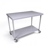 1200 x 700mm Mobile Stainless Steel Table image