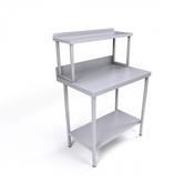 900 x 600mm Stainless Steel Wall Table &amp; Gantry