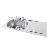 Inset Hospital Sink Top 1028x500mm - Large Bowl