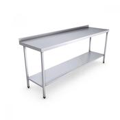 Stainless Steel Catering Prep Table - 2100 x 600mm image