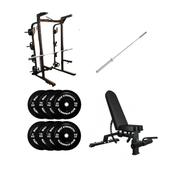120KG Bolt Strength Full Commercial Half Rack Package image