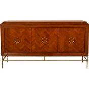 Claridge 3 Door Sideboard – Cherry Oak image