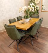 Redmond Dining Table 1.8M and Daly Green Dining Chair Bundle image