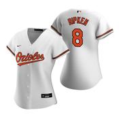 Women's Baltimore Orioles Cal Ripken Jr. Replica Home Jersey - White image