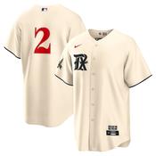 Men's Texas Rangers Marcus Semien 2023 City Connect Replica Jersey - Cream image