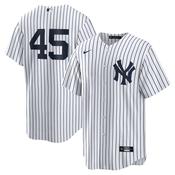 Men's New York Yankees Gerrit Cole Cool Base Replica Home Jersey - White image