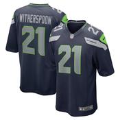 Youth Seattle Seahawks Devon Witherspoon Game Jersey - Navy image