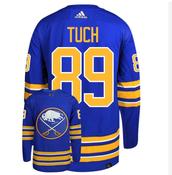 Men's Buffalo Sabres #89 Alex Tuch Blue Stitched Hockey Jersey image