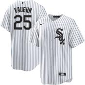 Youth Chicago White Sox Andrew Vaughn Cool Base Replica Home Jersey - White image