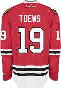 Youth Chicago Blackhawks Jonathan Toews Premier Home Jersey image