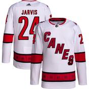 Carolina Hurricanes #24 White Away Authentic Pro Jersey image