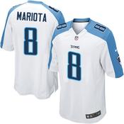 Men's Tennessee Titans Marcus Mariota Game Jersey White image
