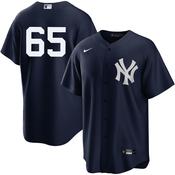 Men's New York Yankees Nestor Cortes Cool Base Replica Alternate Jersey - Navy image
