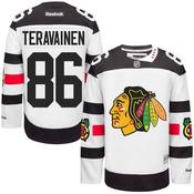 Youth Chicago Blackhawks Teuvo Teravainen Reebok White 2016 Stadium Series Premier Jersey image