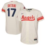 Youth Los Angeles Angels Shohei Ohtani City Connect Replica Jersey - Cream image