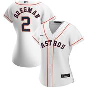 Womens Houston Astros Alex Bregman Cool Base Replica Jersey White image