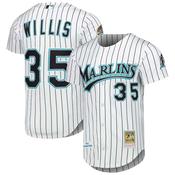 Youth Florida Marlins Dontrelle Willis Cooperstown Collection Jersey - White image