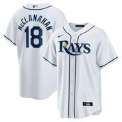 Men's Tampa Bay Rays Shane McClanahan Home Player Jersey - White image
