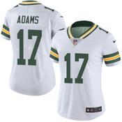 Women's Green Bay Packers Davante Adams Limited Player Jersey White image