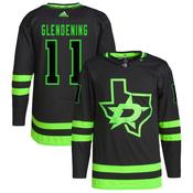 Dallas Stars #11 Luke Glendening Black Alternate Authentic Pro Jersey image
