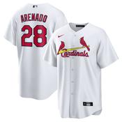 Men's St. Louis Cardinals Nolan Arenado Home Official Player Jersey - White image