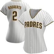 Women's San Diego Padres Xander Bogaerts Cool Base Replica Home Jersey - White image