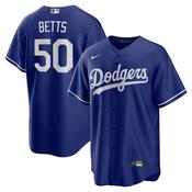 Men's Los Angeles Dodgers Mookie Betts Alternate Player Name Jersey - Royal image