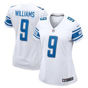Women's Detroit Lions Jameson Williams Game Jersey - White image
