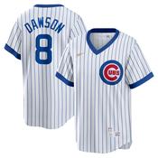Men's Chicago Cubs Andre Dawson Home Cooperstown Collection Player Jersey - White image