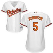 Women's Baltimore Orioles Brooks Robinson Replica Home Jersey - White image
