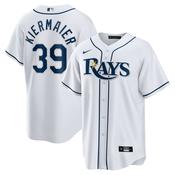 Men's Tampa Bay Rays Kevin Kiermaier Home Player Name Jersey - White image