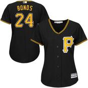 Women's Pittsburgh Pirates Barry Bonds Replica Alternate Jersey - Black image