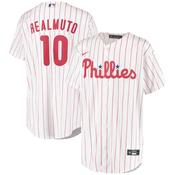 Youth Philadelphia Phillies JT Realmuto Home Player Jersey - White image