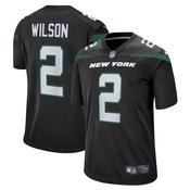 Youth New York Jets Zach Wilson Alternate Game Jersey Black image