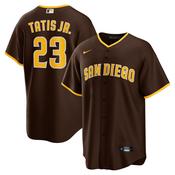 Men's San Diego Padres Fernando Tatis Jr. Alternate Player Jersey - Brown image
