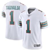 Men's Maimi Dolphins Tua Tagovailoa Game Vapor Jersey White image