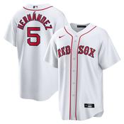Men's Boston Red Sox Enrique Hernandez Home Official Player Jersey - White image