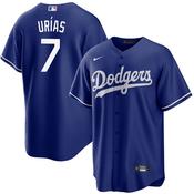 Men's Los Angeles Dodgers Julio Urias Cool Base Replica Alternate Jersey - Royal image
