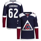 Colorado Avalanche #62 Artturi Lehkonen Navy Alternate Authentic Pro Jersey image