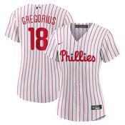 Women's Philadelphia Phillies Didi Gregorius Home Player Jersey - White image