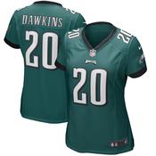 Women's Philadelphia Eagles Brian Dawkins Game Retired Player Jersey Midnight Green image