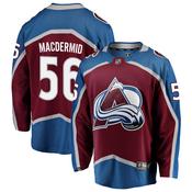 Colorado Avalanche #56 Kurtis MacDermid Red Home Authentic Pro Jersey image
