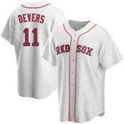 Mens Boston Red Sox Rafael Devers Cool Base Replica Jersey White image